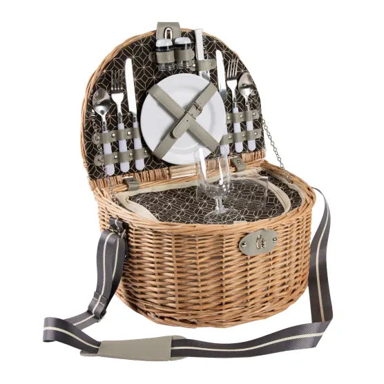 Moonlight Picnic Basket for 2