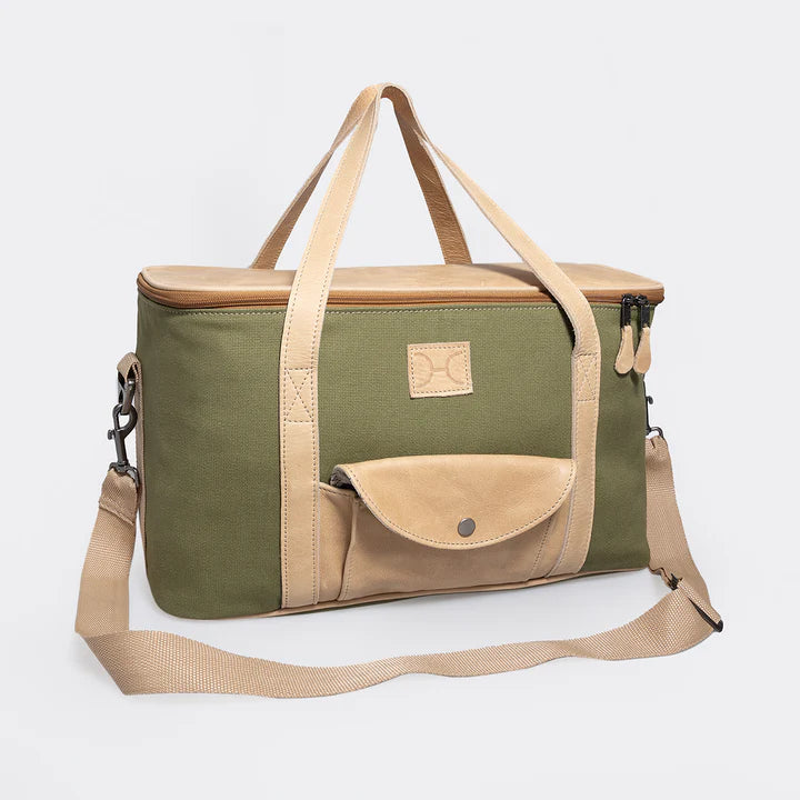 Caddy Cooler Canvas & Leather