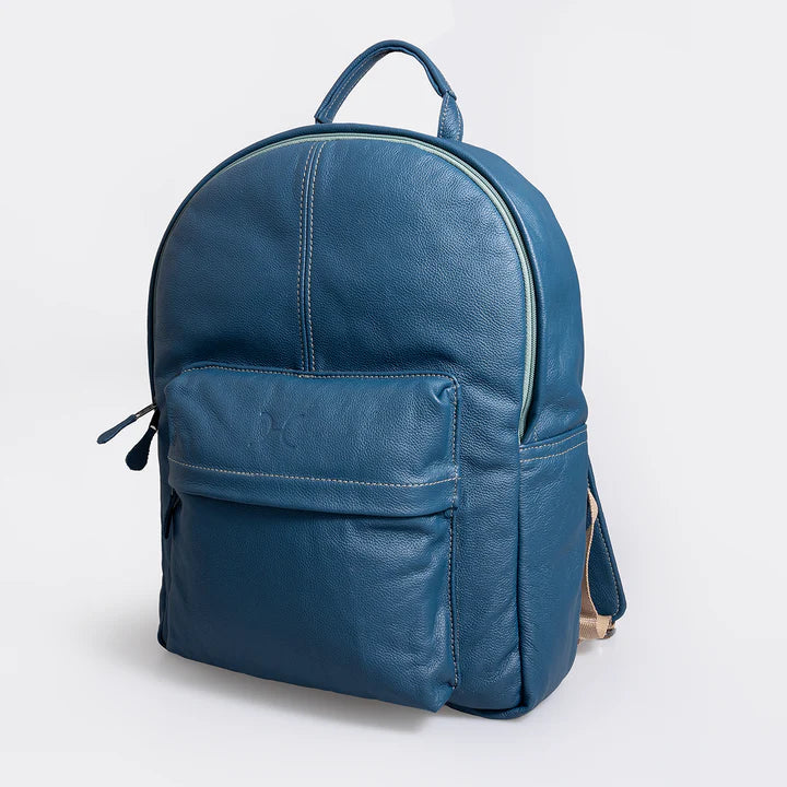 15" Leather Laptop Backpack