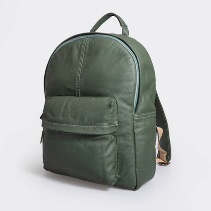 15" Leather Laptop Backpack