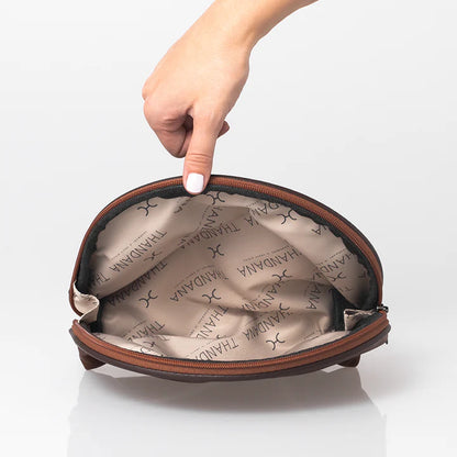 Leather Big Mouth Bag