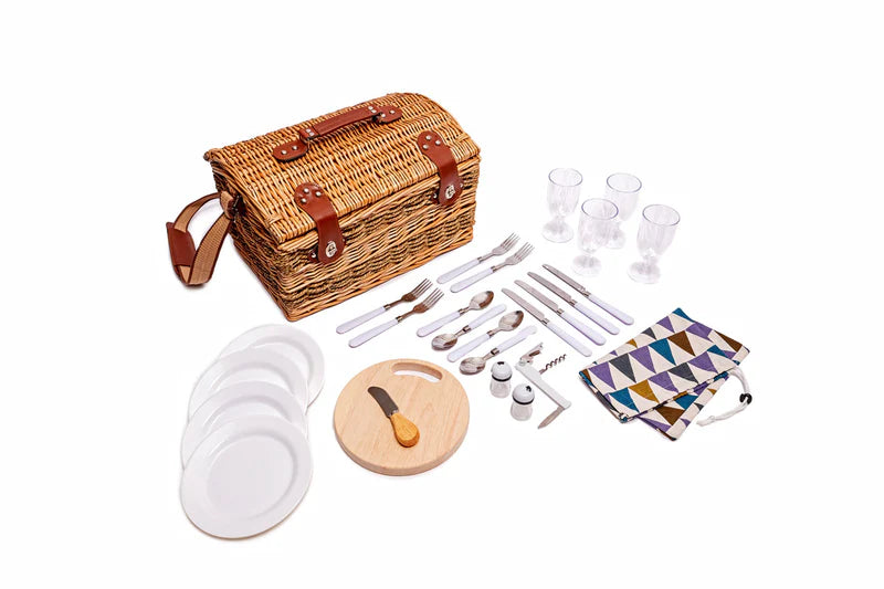 Forest 4 Person Picnic Basket