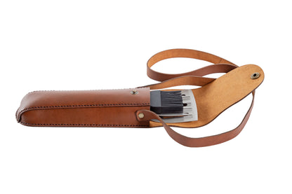 Braai Gadget in hand-stitched, genuine leather bag