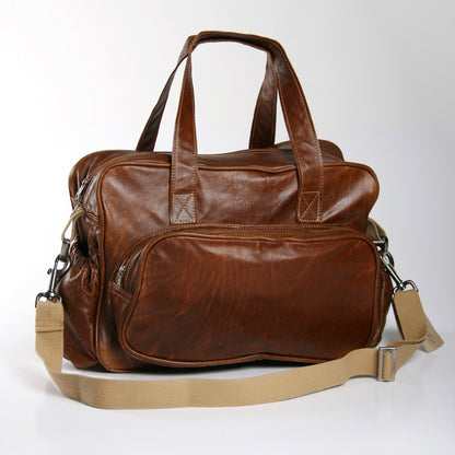 Leather Nappy Bag