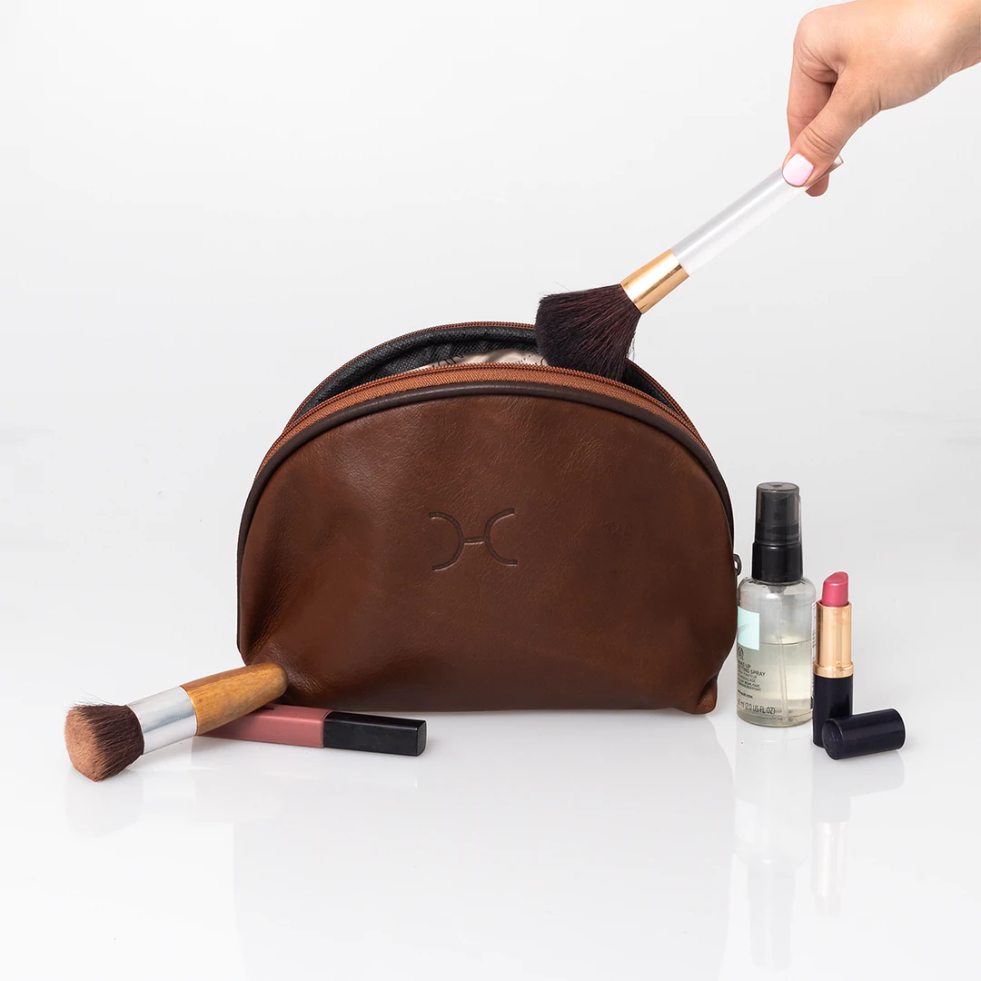 Leather Big Mouth Bag