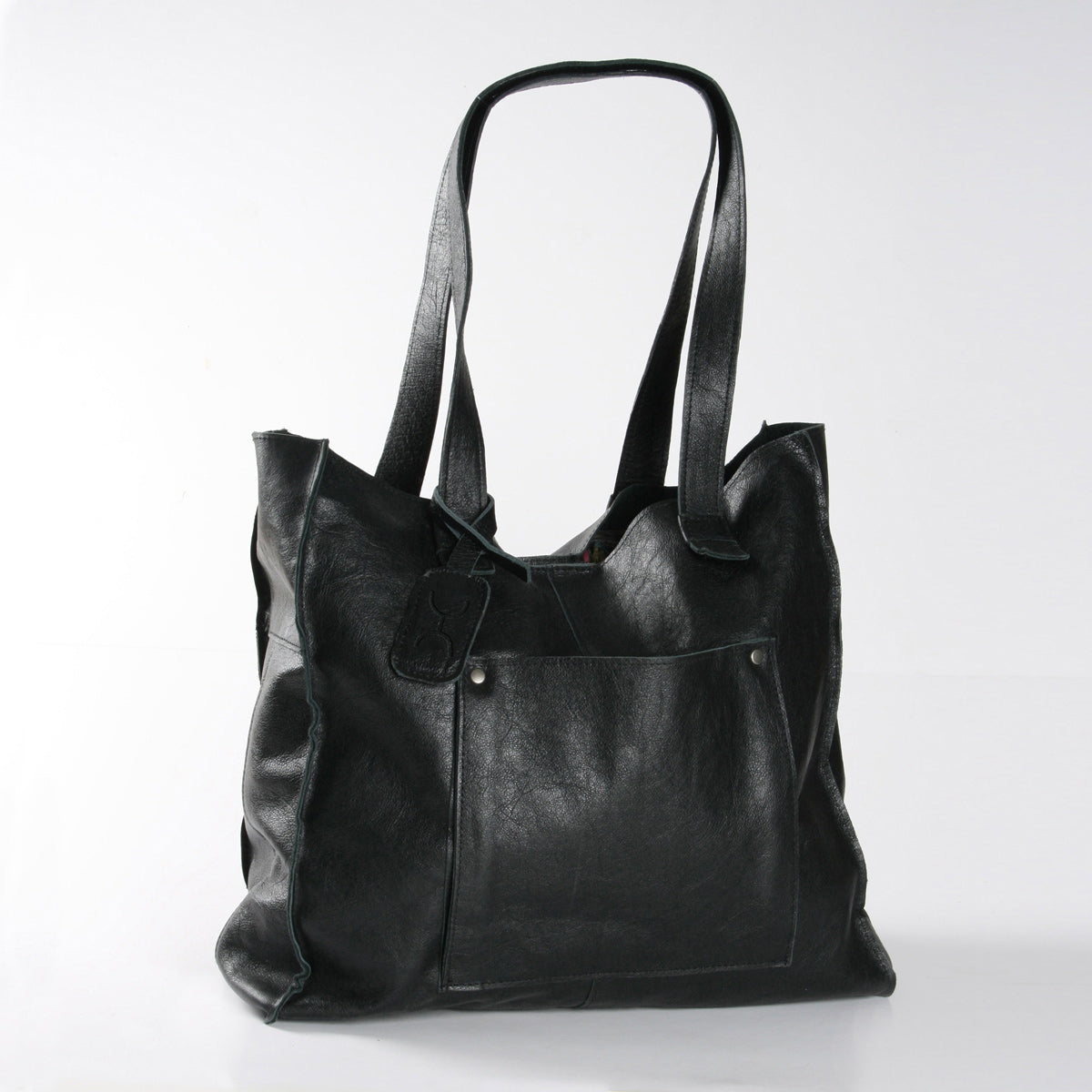 Tote Handbag with Zipper