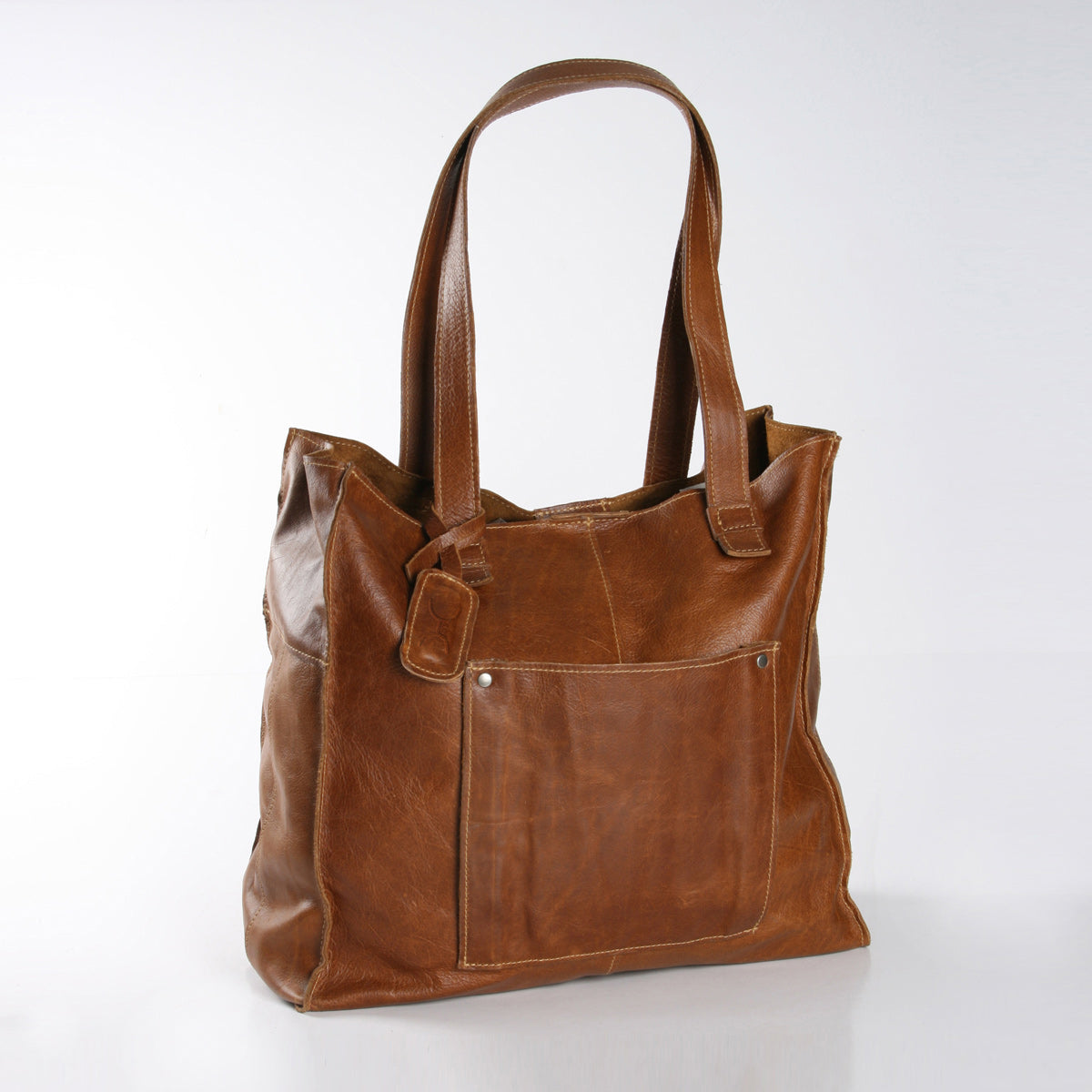 Tote Handbag with Zipper